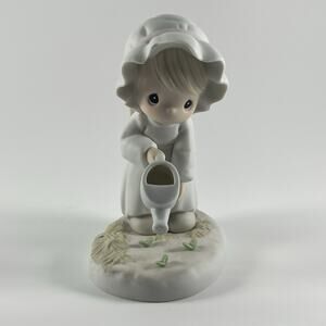 Precious Moments Angel Figurine 1996 Porcelain Some Plant Some Water